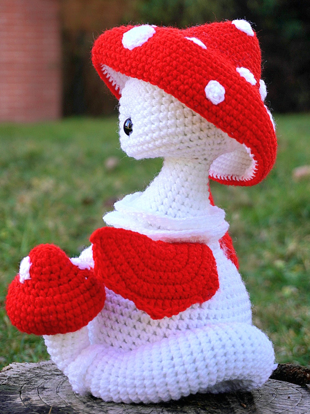 Patron dragon champignon