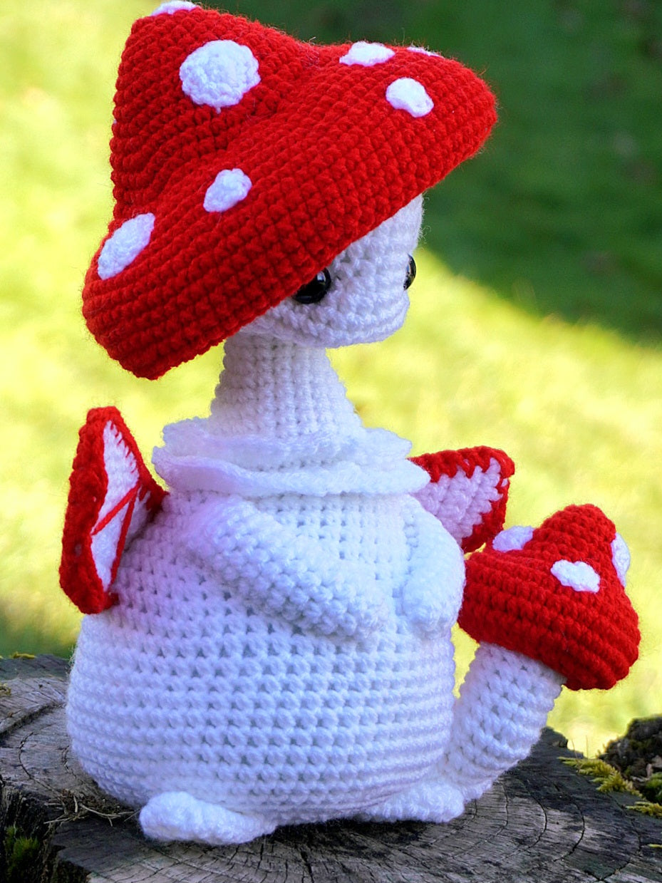 Patron dragon champignon