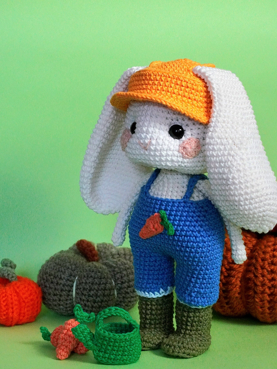 Mr Palover, lapin jardinier