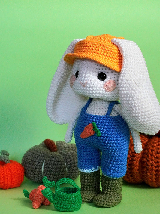 Mr Palover, lapin jardinier