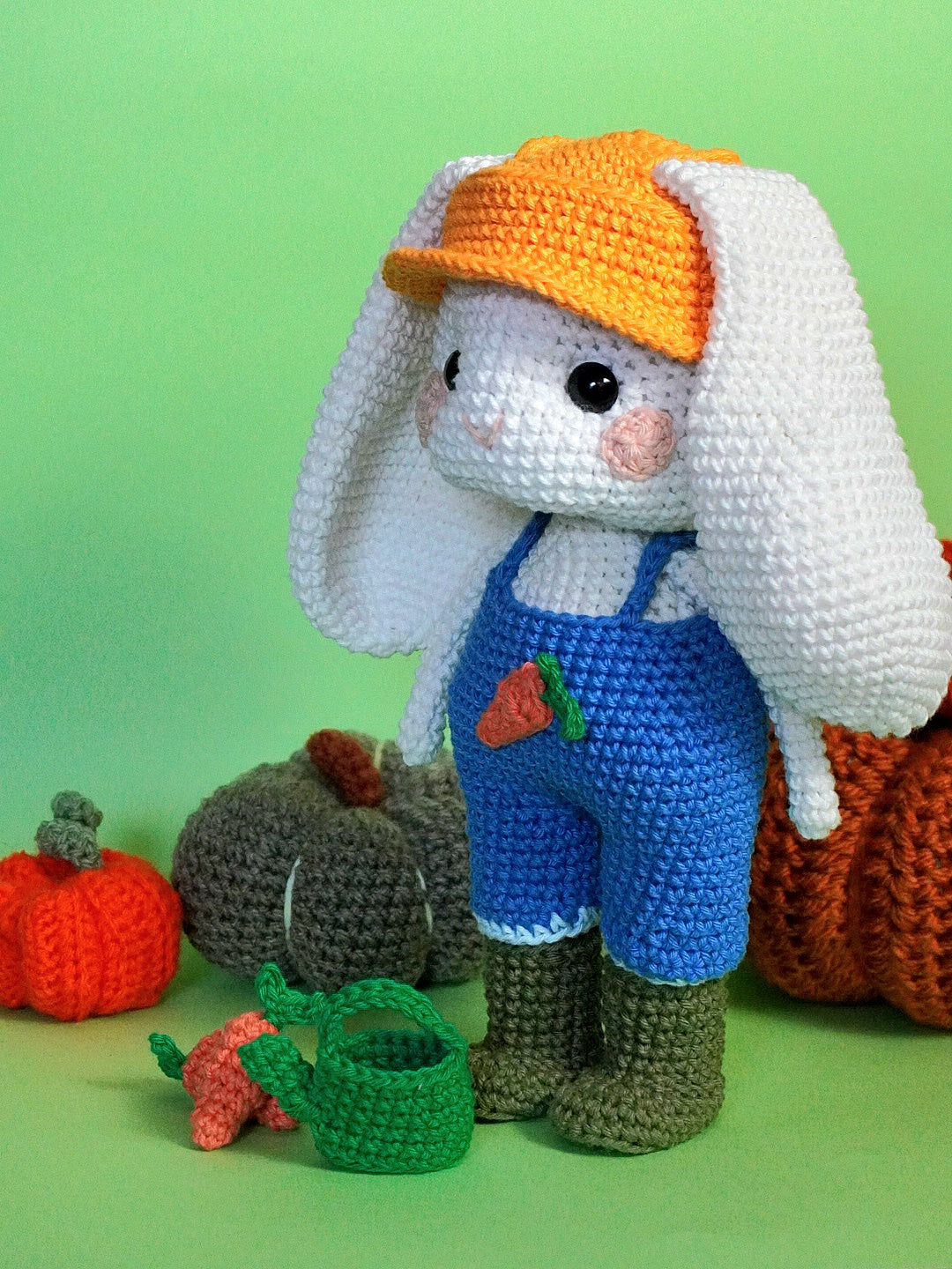 Mr Palover, lapin jardinier