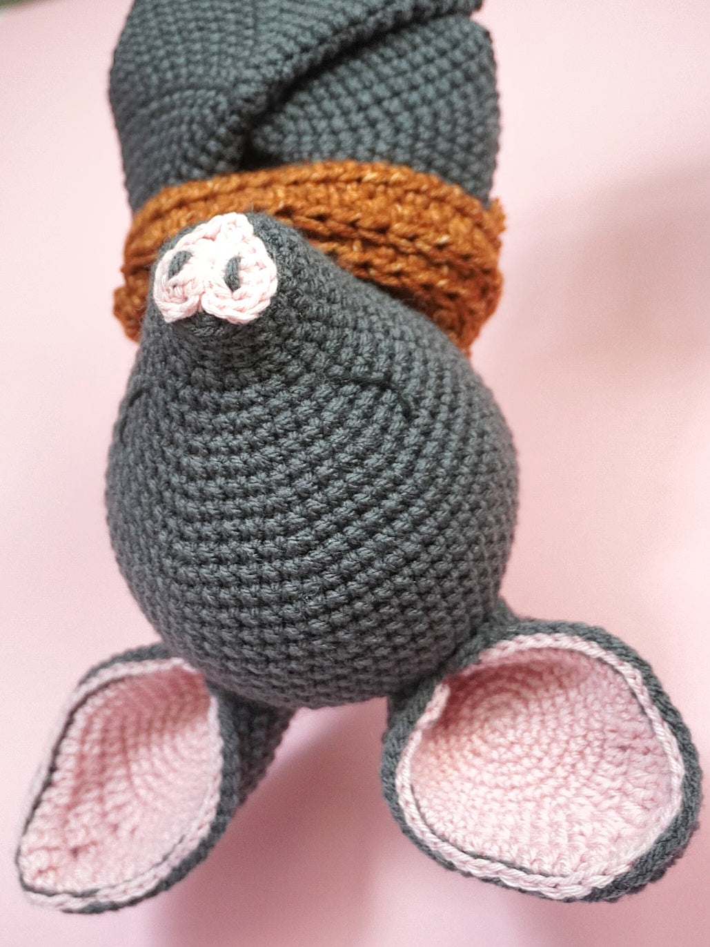 Patatouraf chauve souris endormie