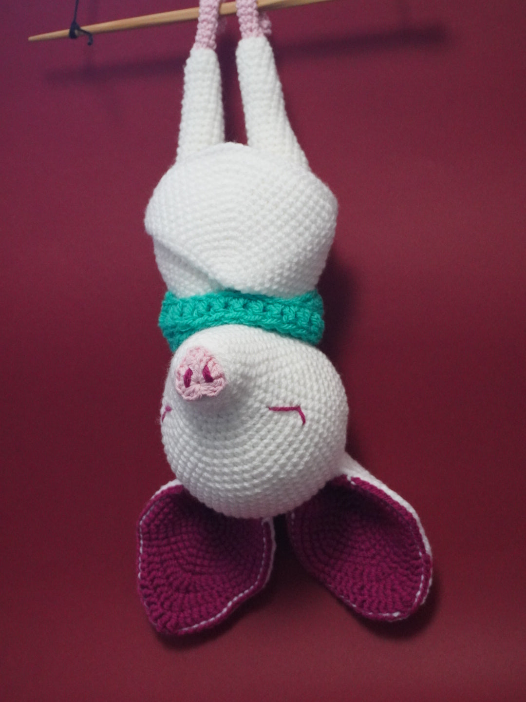 Patatouraf chauve souris endormie