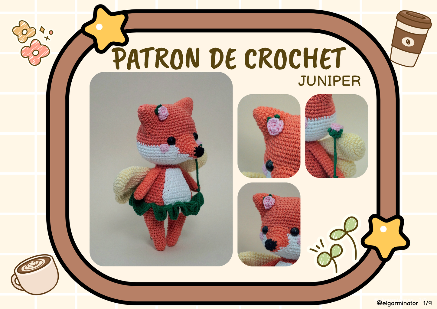 Patron Juniper, la ballerine fée