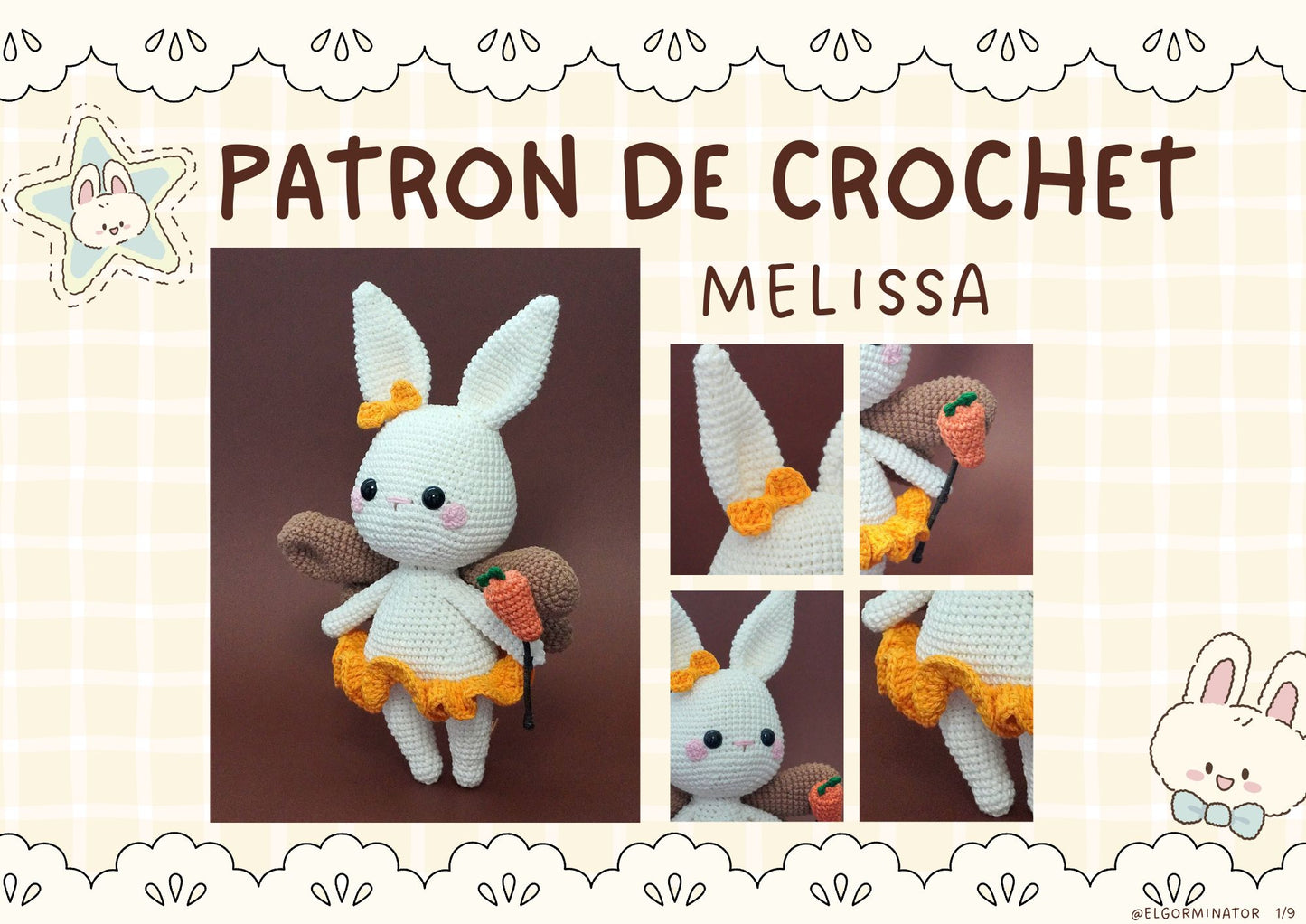 Patron Melissa, la ballerine fée